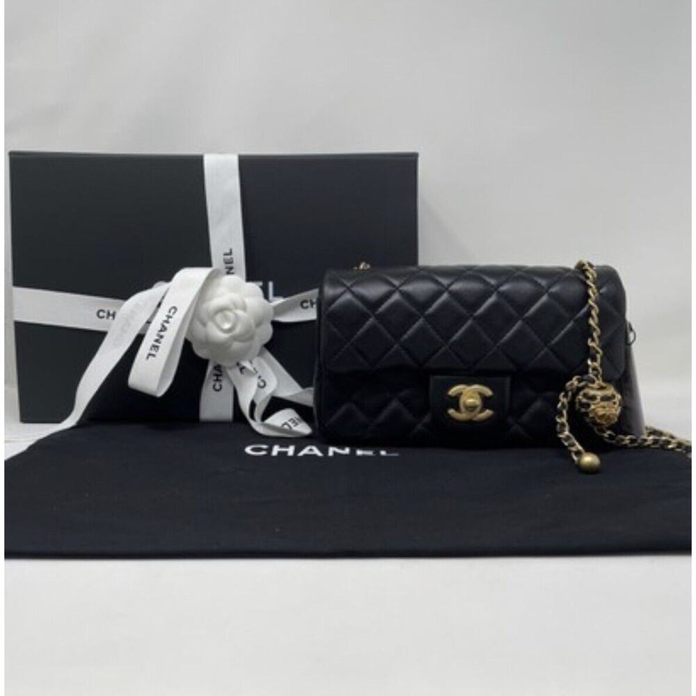 Chanel Mini Rectangle Rectangular Pearl Crush Unused - Picture 2 of 13